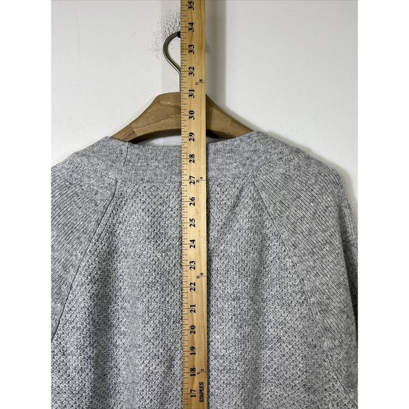 Old Navy Maternity Sweater Waffle Knit NWT $36 Wool Blend Gray Size XL - Picture 5 of 7